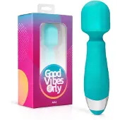 Huismerk Good Vibes Aida - wasserfester Vibrator (türkis)
