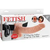 Pipedream - Fetish Strap-on 9 - umschnallbarer Vibrator (naturfarben)
