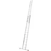 Krause Alu-Sprossenseilzugleiter ROBILO 129840, 2 x 15 Sprossen