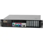 Supermicro SuperChassis 523L-505B, 2U, Server, Schwarz, ATX, Aktivität, HDD, Leistung, Stromausfall, System, 500 W
