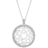 Elli Halskette Chakra Ristalle 925 Sterling Silber Elli Premium Silber