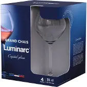 Luminarc Grand Chais Box von 4 Cristalin Weingläser 35Cl