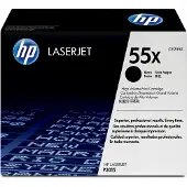 HP Original Tonerpatrone 55X CE255X Schwarz Hohe Kapazität LaserJet