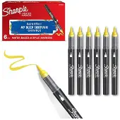 Sharpie Markery akrylowe żółte (6szt)