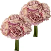 Creativ Green Kunstblumenstrauß "Rosenbouquet" mit üppigen Blüten