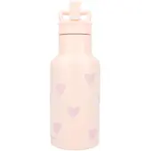 Kidzroom Edelstahl Trinkflasche 350ml, Magic Meadows Rosa
