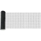 vidaXL Sechseckzaun mit Pfosten 100 x 0,4 m PVC-beschichteter Stahl