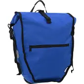 vidaXL Fahrradtasche Blau 32,5 x 17 x 57 cm Polyester