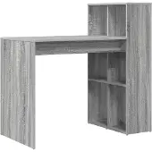vidaXL Schreibtisch Graues Sonoma Holzwerkstoff 108 x 55 x 103.5 cm