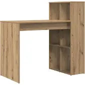 vidaXL Schreibtisch Artisan-Eiche Holzwerkstoff 108 x 55 x 103.5 cm