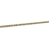 vidaXL Markisenschürzen-Ersatz Grün und Gelb 580 x 20 cm Polyester