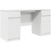 vidaXL Schreibtisch Weiß Holzwerkstoff 140 x 49 x 76 cm
