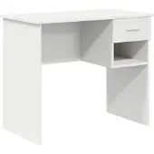 vidaXL Schreibtisch Weiß Holzwerkstoff 90 x 49 x 75 cm