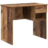 vidaXL Schreibtisch Altholz Holzwerkstoff 90 x 49 x 75 cm