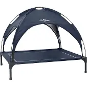 vidaXL Hundebett 90 x 81 x 80,5 cm Stahl Marineblau