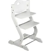 TiSsi Kinderhochstuhlset mit Grundgestell und Bügel, :Buche Weiß