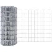 vidaXL Eurozaun 0,4 x 10 m PVC-beschichtetes Eisen