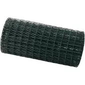 vidaXL Eurozaun Grün 0,6 x 10 m PVC-beschichtetes Eisen
