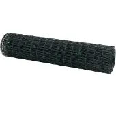 vidaXL Eurozaun 1 x 10 m PVC-beschichtetes Eisen Grün