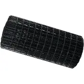 vidaXL Eurozaun 0,4 x 25 m PVC-beschichtetes Eisen Grau