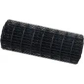 vidaXL Eurozaun Grau 0,4 x 25 m PVC-beschichtetes Eisen