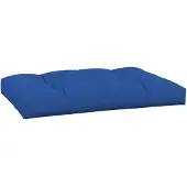 vidaXL Palettenkissen Königsblau 120x80x12 cm Stoff 360523