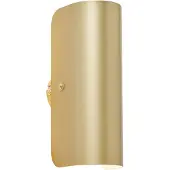 QAZQA Moderne Wandleuchte Gold 2-flammig - Gotthard
