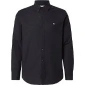 Calvin Klein Jeans Hemd Oxford Classic LV140EM125 Grau Regular Fit