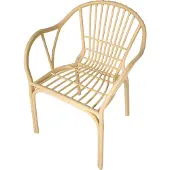 Beliani Gartenstühle 4er Set Beige Kunststoff Wetterfest Leichtes Gewicht Modern Outdoor Plastik Stühle