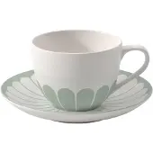 Villeroy & Boch Fleur Couleur Kaffeetasse mit Untertasse