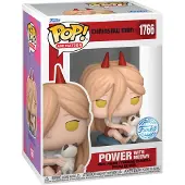 Funko POP! Pop! Chainsaw Man - Power With Meowy #1766 (Exclusive) Chase (Flocked)