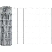 vidaXL Eurozaun 0,6 x 50 m PVC-beschichtetes Eisen