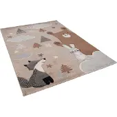 Pergamon Kinder Teppich Maui Kids Fuchs und Bär