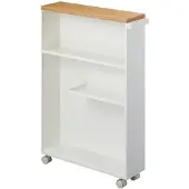 Yamazaki 4306, Weiß, Stahl, Holz, 3 Regale, 2 kg, 1 kg, 2 kg