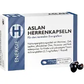 Aslan Herrenkapseln – Männer-Komplex mit Zink für normalen Testosteronspiegel & Kürbiskernöl 30 St Kapseln