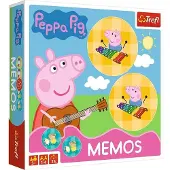 Trefl Peppa Pig Memos, Kartenspiel, Speicher, 3 Jahr(e)