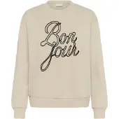 Kaffe Sweatshirt KAberta Loose fit beige