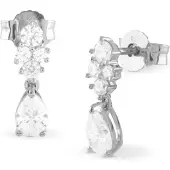 GUESS 14MM JARDIN DROP & CRYS EARR Ohrringe