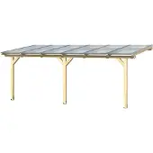 Skanholz Terrassendach "Andria", Leimholz