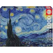 Educa Das Holzpuzzle Die Sternennacht Von Vincent Van Gogh 1000 Stücke
