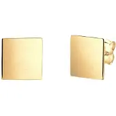 Elli Ohrringe Viereck Geo Minimal Trend Matt 925 Silber Angolare Elli Gold