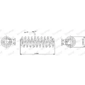 Mercedes-Benz Fahrwerksfeder SPRINGS SP3582