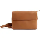 Harold's Leder Businesstasche Umhängetasche Campo Messengerbag Cognac hellbraun