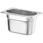 Hendi Gastronorm Behälter 1/9 100 mm Edelstahl Budget Line