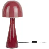 Leitmotiv - Tischleuchte Bombin - Dunkelrosa - Ø20cm Tischlampe - Nachttischlampe, Wohnzimmer, Schlafzimmer