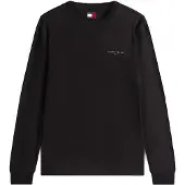 Tommy Hilfiger Langarmshirt "TJM SLIM CHEST LINEAR LS TEE EXT" Mit Rundhalsausschnitt