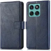 IMoshion Motorola Edge 60 Fusion Hülle - Kunstleder - - Klapphülle - Dunkelblau