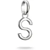 Thomas Sabo Charm-Anhänger Buchstabe S Connect Silber