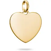 Thomas Sabo Charm-Anhänger Herz gross Connect vergoldet