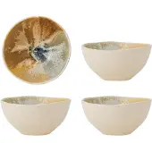 Bloomingville Lacey Schalen gelb 4er Set